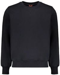 Parajumpers - Sweatshirt mit patch-detail und rundhalsausschnitt - Lyst