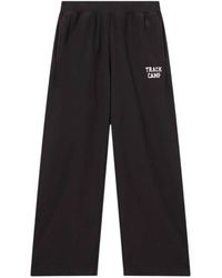 Champion - Broeken ,Zwart ,Katoen Reverse Weave Straight Hem Pants - Lyst