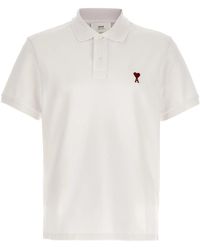 Ami Paris - Polo Shirts - Lyst