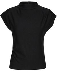Gestuz - Tops ,Zwart ,Zwart T-Shirt Rifa Gz - Lyst