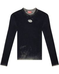 DIESEL - Round-Neck Knitwear - Lyst