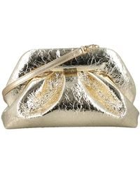 THEMOIRÈ - Borsa a mano in pelle ananas tia clutch dorata - Lyst