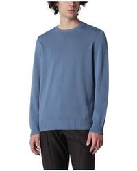 Drumohr - Round-Neck Knitwear - Lyst