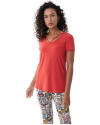 Joseph Ribkoff - Stijlvolle Top Met Uniek Design - Lyst