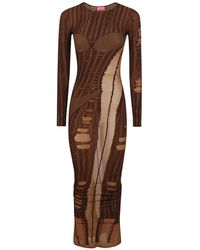 DIESEL - Stilvolle kleider für jeden anlass,elegantes langes kleid für frauen - Lyst