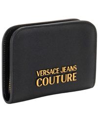 Versace - Synthetische reißverschlussbrieftasche mit originalhülle - Lyst