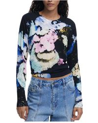 Desigual - Round-Neck Knitwear - Lyst