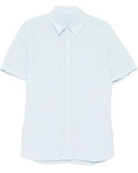 120% Lino - Contemporary Fit Linnen Overhemd - Lyst