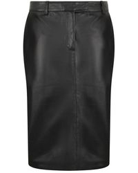 GIUSEPPE DI MORABITO - Leather Skirts - Lyst