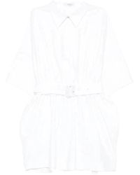 Givenchy - Mini Overhemdjurk Van Popeline - Lyst