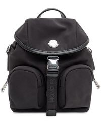Moncler - Tassen ,Zwart ,Leer Trick Backpack - Lyst