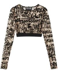 Versace Jeans Couture - Long Sleeve Tops - Lyst