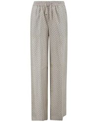Herno - Bedruckte hanging hook hose - Lyst
