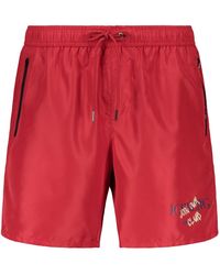 Iceberg - Badmode ,Rood ,Polyester Beach Shorts - Lyst
