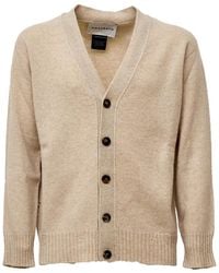 Amaranto - Truien & Vesten ,Katoen V-Hals Vest - Lyst