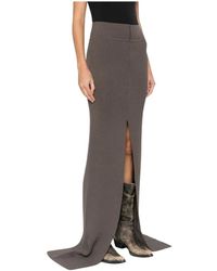 Rick Owens - Edfu Maxi Rok - Lyst