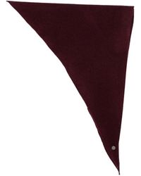 Roberto Collina - Dreieckiger Strickschal - Lyst