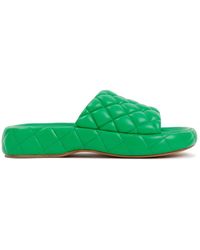 Bottega Veneta - Shoes > flip flops & sliders > sliders - Lyst