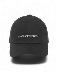 Peuterey - Accessoires ,Zwart ,Katoen Debby Cap - Lyst