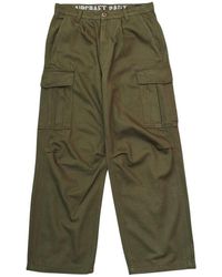 Alpha Industries - Straight Trousers - Lyst