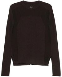 Rick Owens - Round-Neck Knitwear - Lyst