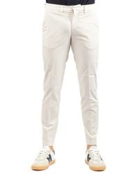 Fay - Slim-Fit Trousers - Lyst