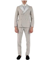 Paoloni - Double Breasted Suits - Lyst