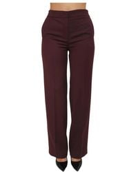 Twinset - Straight Trousers - Lyst
