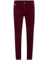 Marc Cain - Slim-Fit Trousers - Lyst