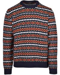 Slowear - Round-Neck Knitwear - Lyst