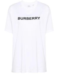 Burberry - Cotton T-Shirt - Lyst