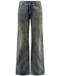 Balenciaga - Wide Jeans - Lyst