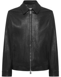 Billionaire - Jassen ,Zwart ,Leer Leren Jas - Lyst