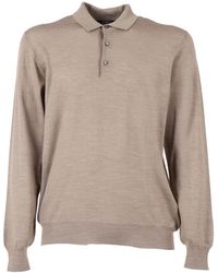 Fedeli - Polo L/S Gebreide Trui - Lyst