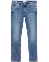 Calvin Klein - Jeans blau - Lyst