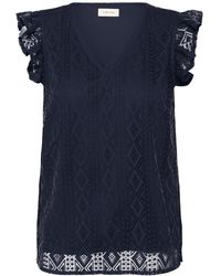 Cream - Blouses - Lyst