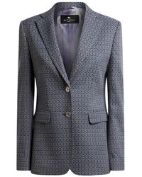 Etro - Stijlvol Jacquard Jack - Lyst