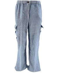 Kiltie - Wide Trousers - Lyst