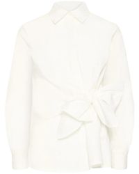 Ichi - Overhemden ,Wit ,Blouse - Lyst