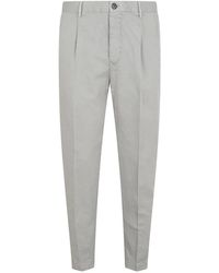 Incotex - Broeken ,Grijs ,Katoen Zm 541W 9423A Chinos - Lyst