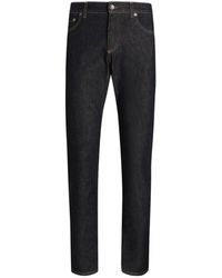 Dolce & Gabbana - Schwarze Slim-Fit Jeans Für Männer - Lyst