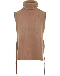 Aspesi - Truien & Vesten ,Bruin ,Stijlvolle Sweaters Voor Vrouwen - Lyst