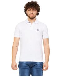 Yes-Zee - Polo in cotone bianco - Lyst