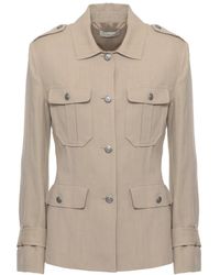 Antonelli - Jassen ,Linnen Gaia Jacket - Lyst