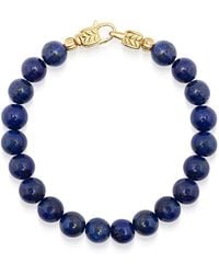 Nialaya - Dumortierite Healing Bracelet With Lock - Lyst