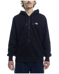 Dickies - Hoodies & Sweatvesten ,Zwart ,Katoen Summerdale Full-Zip Hoodie Zwart - Lyst