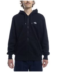 Dickies - Hoodies & Sweatvesten ,Zwart ,Katoen Summerdale Full-Zip Hoodie Zwart - Lyst