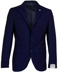 L.B.M. 1911 - Kostuums ,Blauw ,Wol Formal Blazers - Lyst