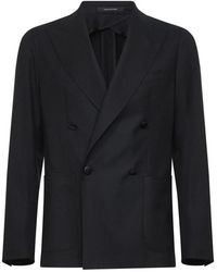 Tagliatore - Double-Breasted Blazer - Lyst