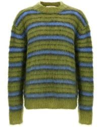 Marni - Brushed Mohair Sweater - Lyst